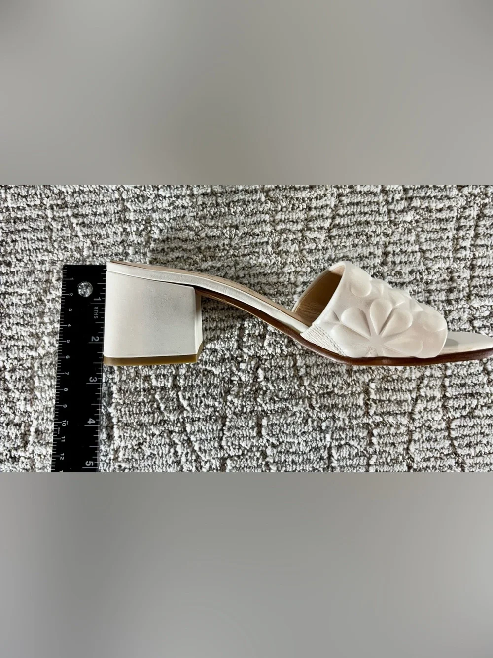 NEW Kate Spade Size 7.5 Parchment Emmie Slide Sandals